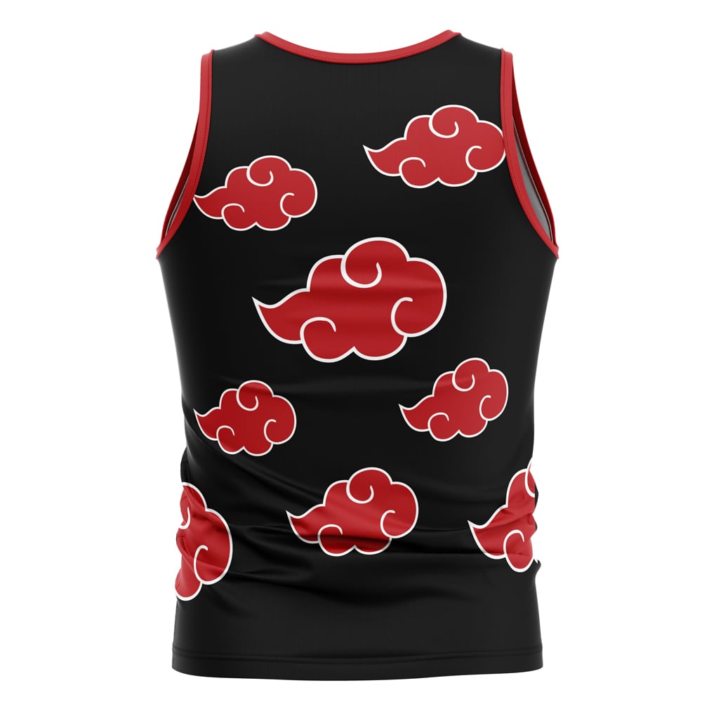 Akatsuki Black & Red Tank Top - Image 2