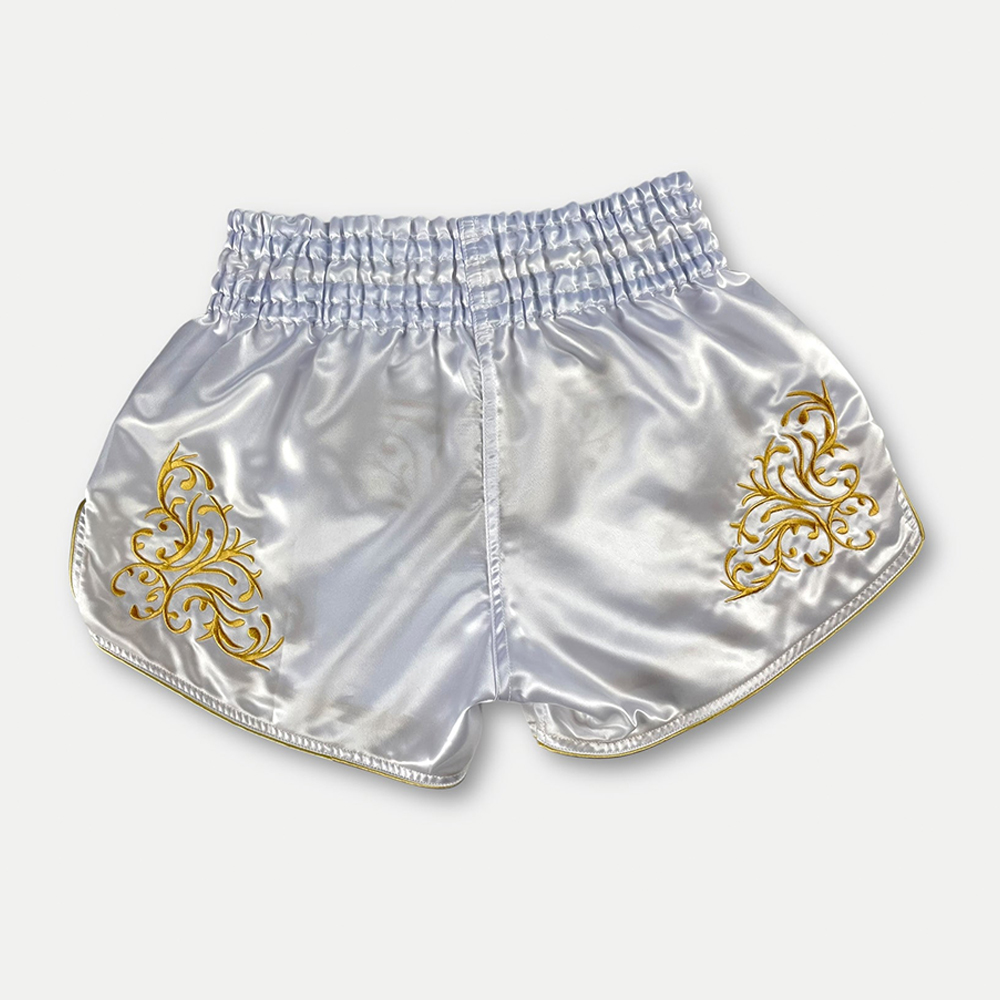El Charro Blanco Muay Thai Shorts - Image 2