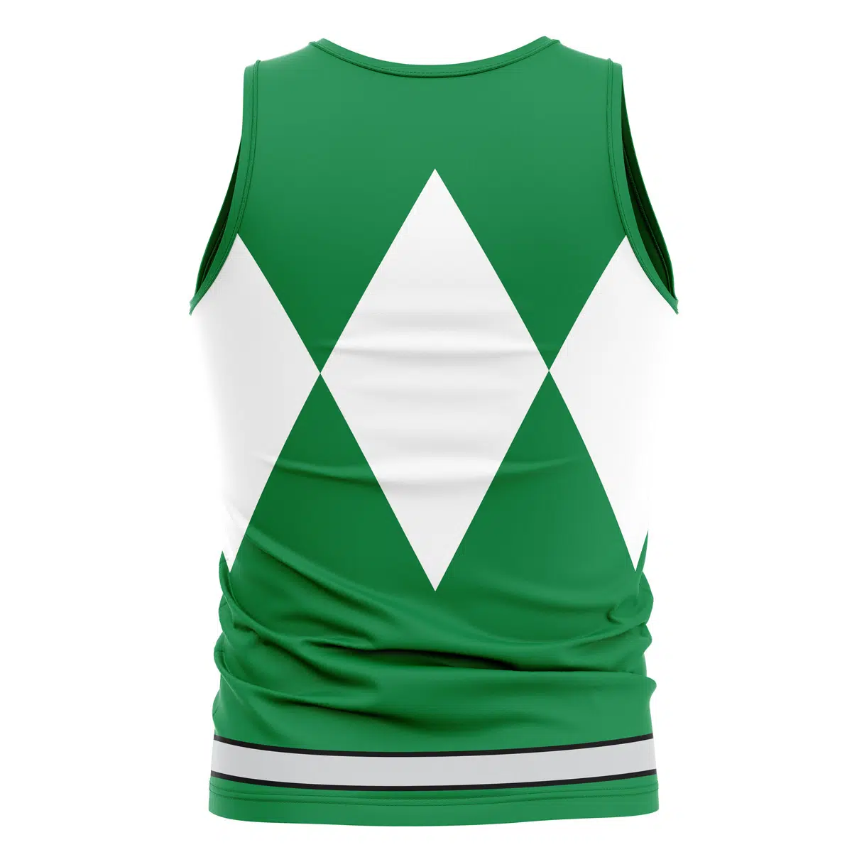 Green Ranger Mighy Morphin Power Rangers Tank Top - Image 2