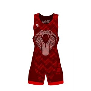 Wrestling Singlet - N3 Red