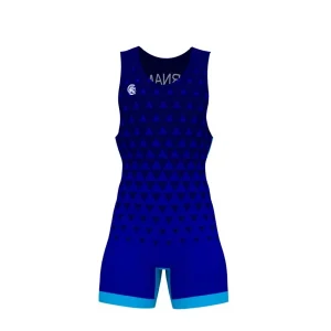 Wrestling Singlet - N5 Blue