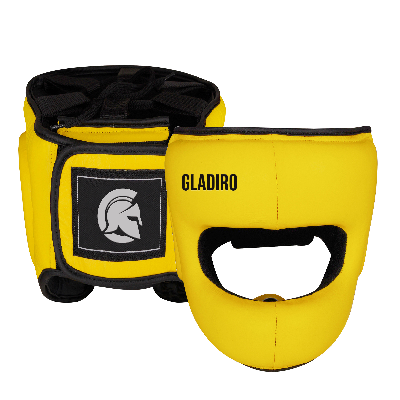 Yellow Head Guard Genuine Leather - Image 4